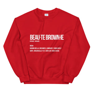 Beauté Brownie Definition Sweatshirt